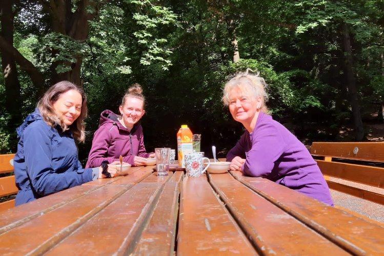 Yoga-Wochenende Naturfreundehaus Steinkauzenhütte Marburg-Marbach